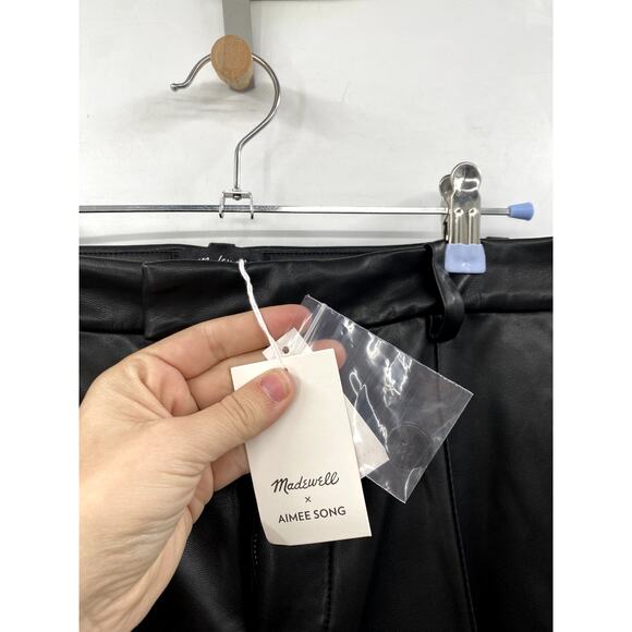Madewell x Aimee Song Faux leather Pants - Picture 3 of 7